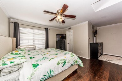 View of master bedroom