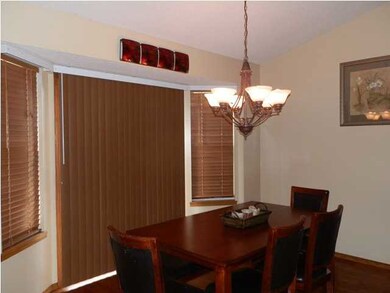 Dining Room/Kitchen combo with wood floors