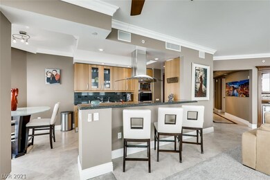 Great room flows nicely into the kitchen area.