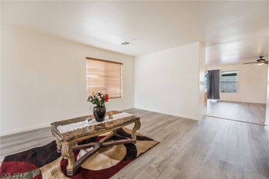 Main Living Room with new flooring.