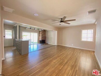 Living room area from rooms hallway