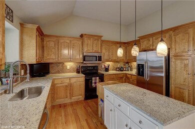 You'll find plenty of gorgeous granite work space,