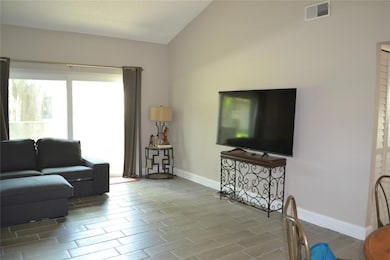 Vaulted Ceilings in Living Room
