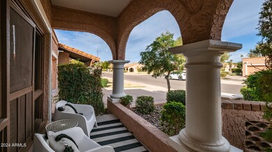 Front Patio area