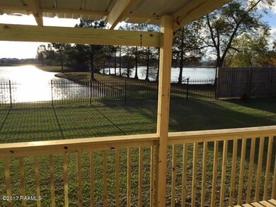 Deck view of lake/pond
