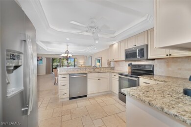 Kitchen featuring appliances with stainless steel
