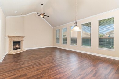 Living room with natural light and high ceilings