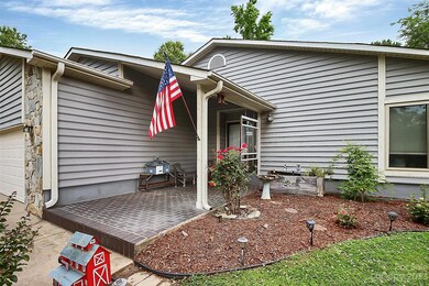 Spacious covered front porch