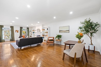 Dining Room & Living Room View