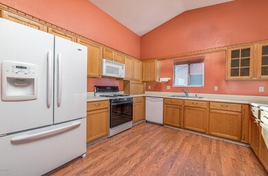 Open concept kitchen