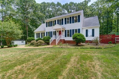 Set on over 2 acres in Powhatan's Dorset Ridge.