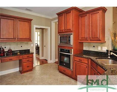 Kitchen. Fabulous gourmet kitchen with large tile 
