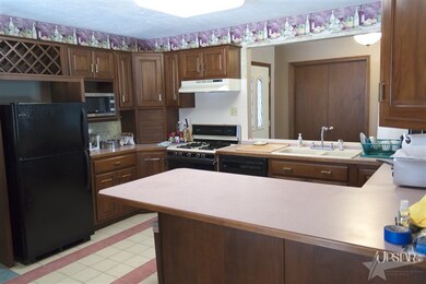 Lots of counter space and built-in features. All a