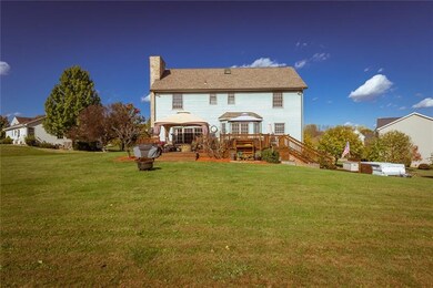 Back view of house.