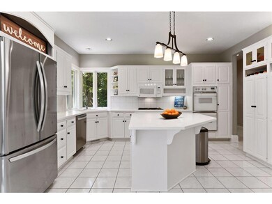 Kitchen is easily accessible from living room, inf