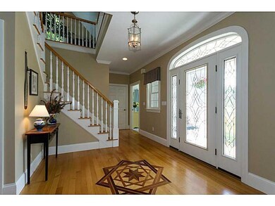 Foyer. A gracious foyer greets...