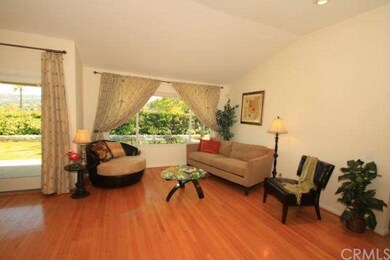 Close up of the living room (nice pastoral view in