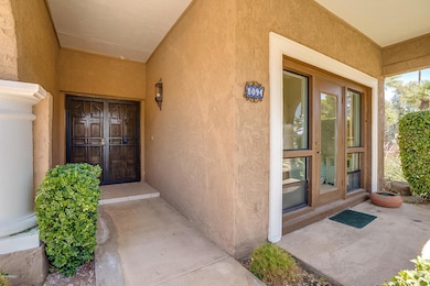 Large Covered Entry Patio