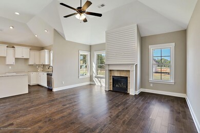 Totally open floor plan