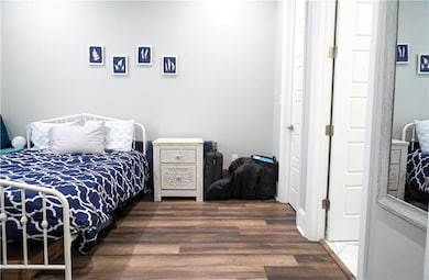 Bedroom suite off of foyer