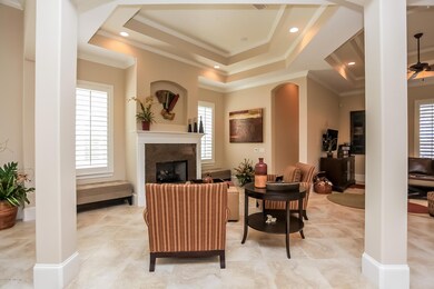 Formal Open Layout Living Room