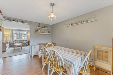Another view of the dining area. Just look at how