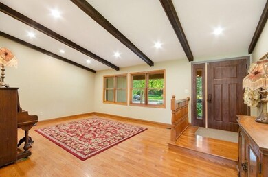 Spacious lofted living room