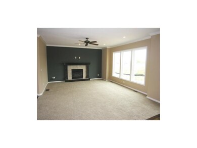 Great Room. Finished electric/HDMI for flat screen