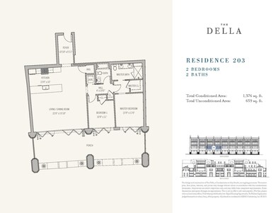 The Della Floorplan 203