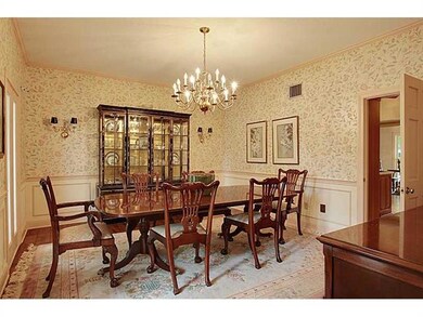 Dining Room. Enter to a two story foyer where the