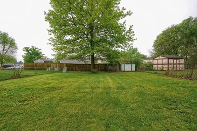 Back yard and shed