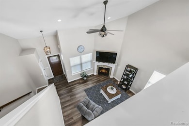 View from second floor loft area