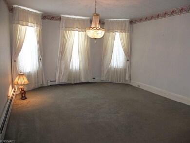 Large formal dining room.