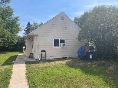 Back of house from garage