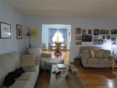 Living Room opens to Dining Area