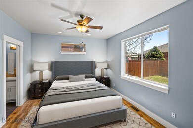 Master Bedroom/virtually staged