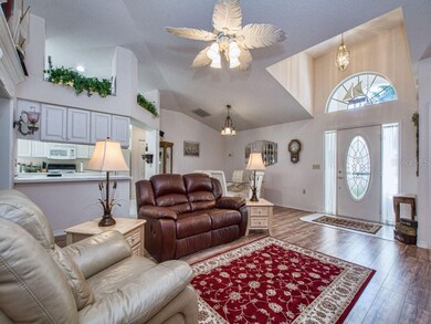 Family room with views of breakfast bar
