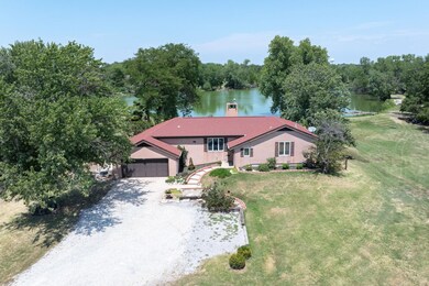 Aerial Front Exterior
