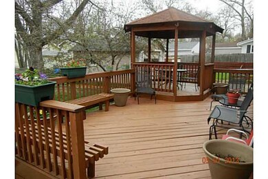 Patio/Deck. Gazebo and open deck.