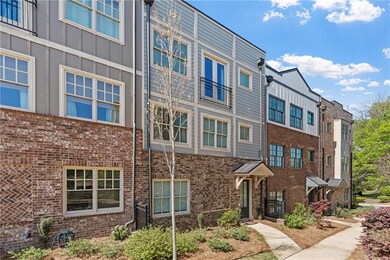 View of building exterior with a residential view