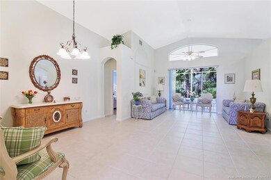 Spacious and open dining and living room