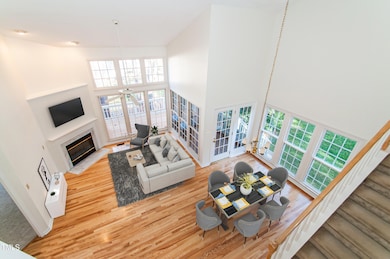 Living-Dining staged