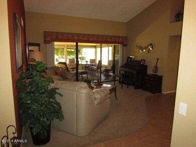 Living room from foyer