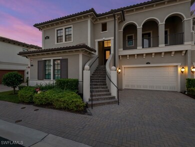 Mediterranean / spanish-style home with a 2 car ga
