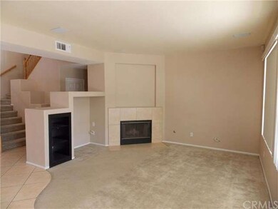 Family room w/fireplace & media niche!