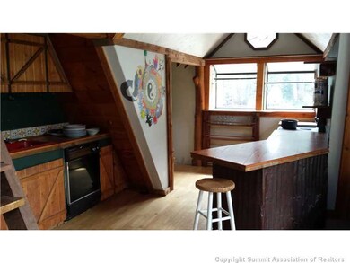 Kitchen. Sunny kitchen with garden window.