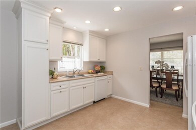 Renovated Kitchen with great whit cabinetry includ