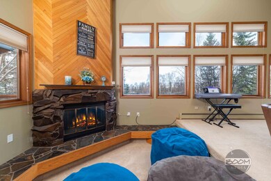 Wood Burning Fireplace