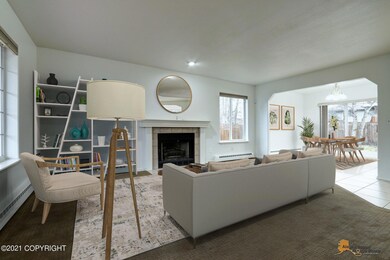 Living Room w/Fireplace