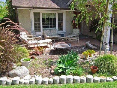 Front garden porch area.